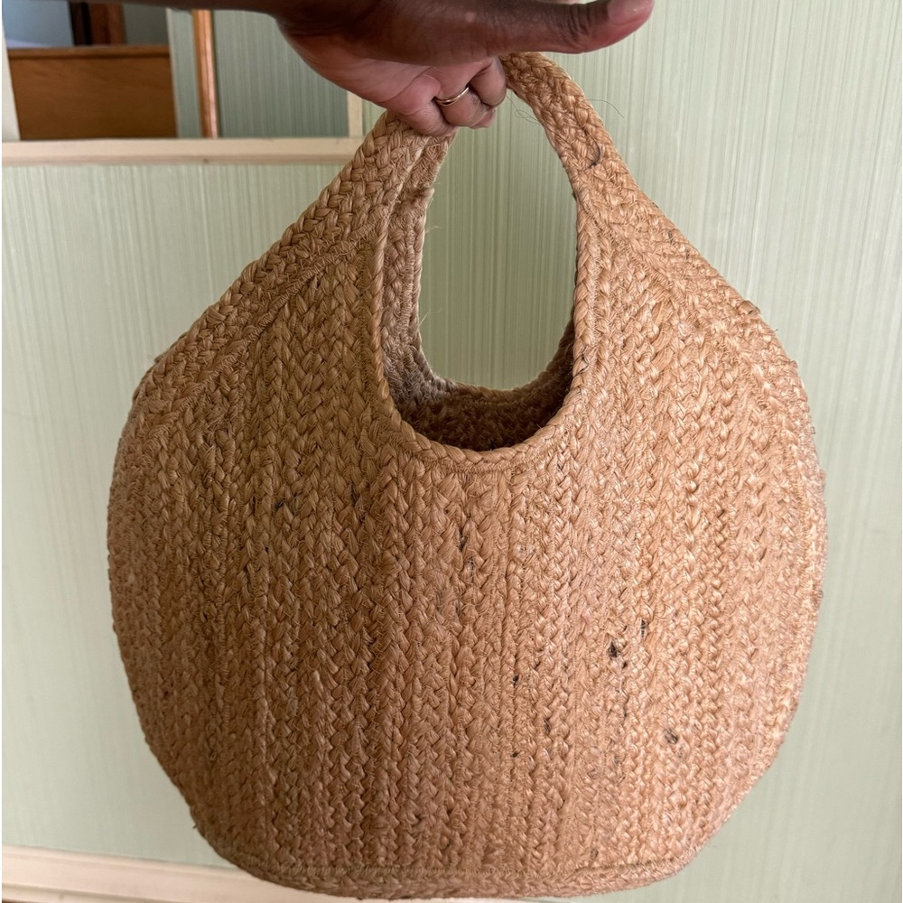 Shiraleah Out Of Office Jute Tote Bag View 3